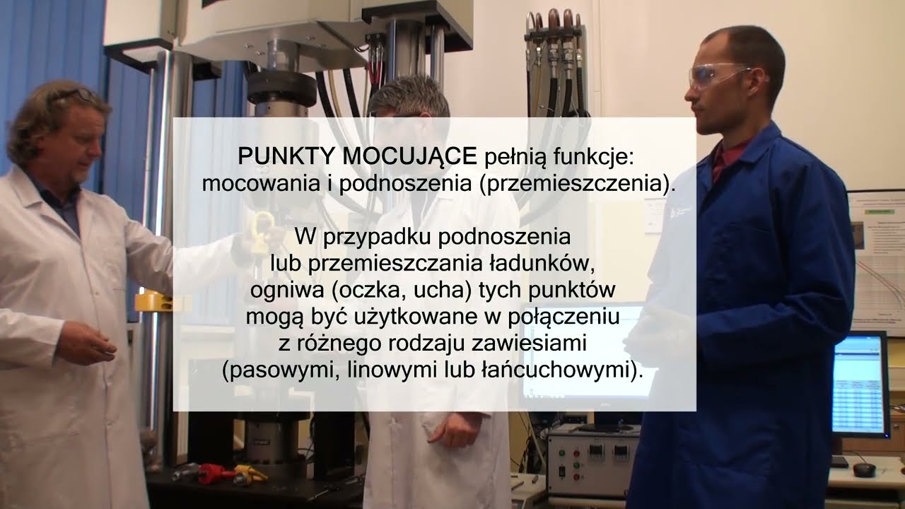 Testy punktów mocujących M20