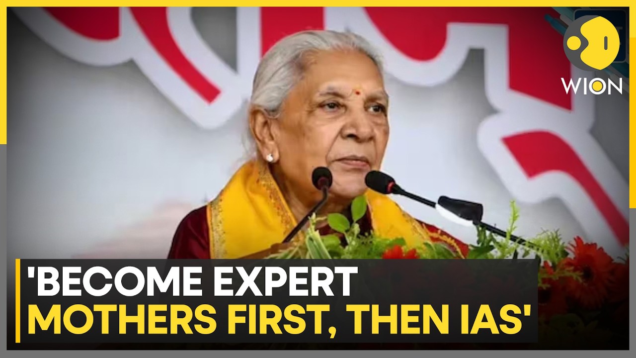 UP Governor Anandiben Patel's Controversial Remarks Trigger Debate on Women's Career Choices | WION