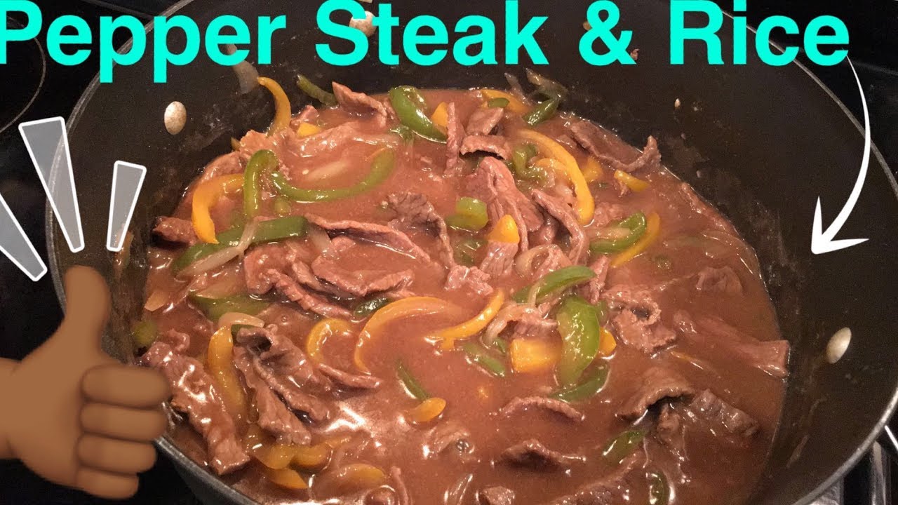 How to Make: Pepper Steak and Rice TUTORIAL