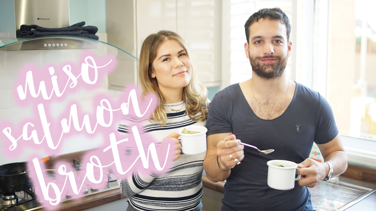 Quick Healthy Dinner | Miso Salmon Broth | Madeleine Shaw