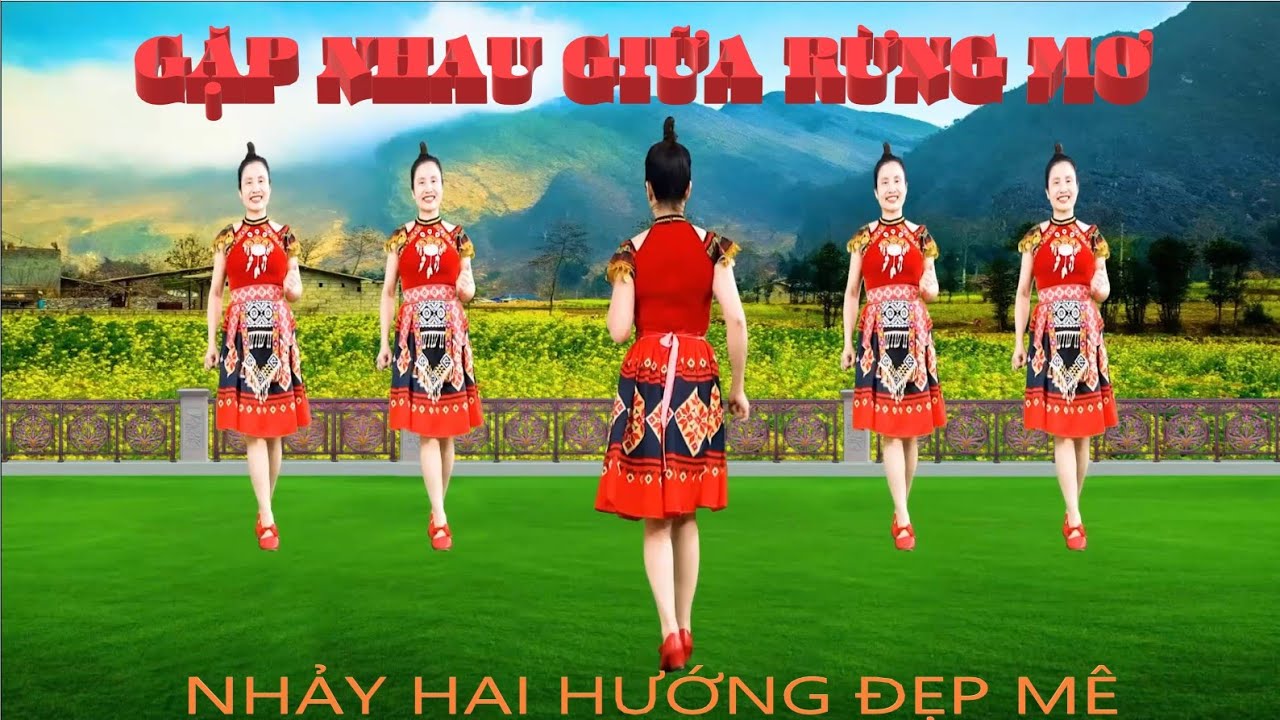 GẶP NHAU GIỮA RỪNG MƠ/ DÂN VŨ HAI HƯỚNG SIÊU ĐẸP-DỄ HỌC