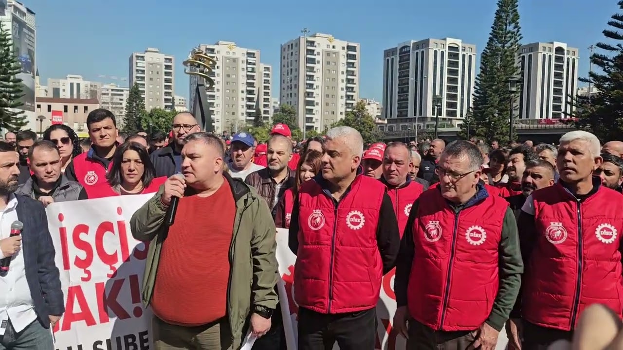 Seyhan Belediye İşçileri Eylemde 