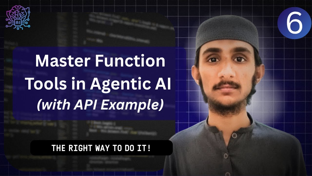 Master Function Tools in Agentic AI | Build Real API Tools Step-by-Step