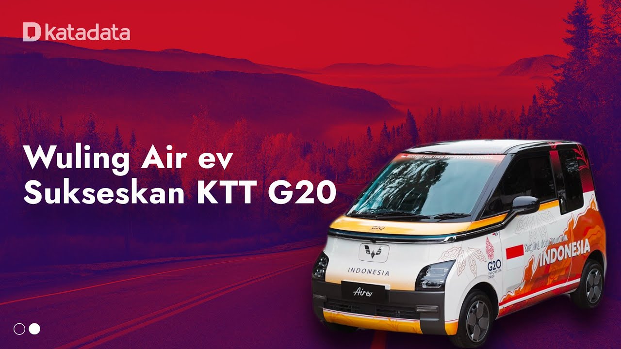 Wuling Air-ev Sukseskan KTT G20