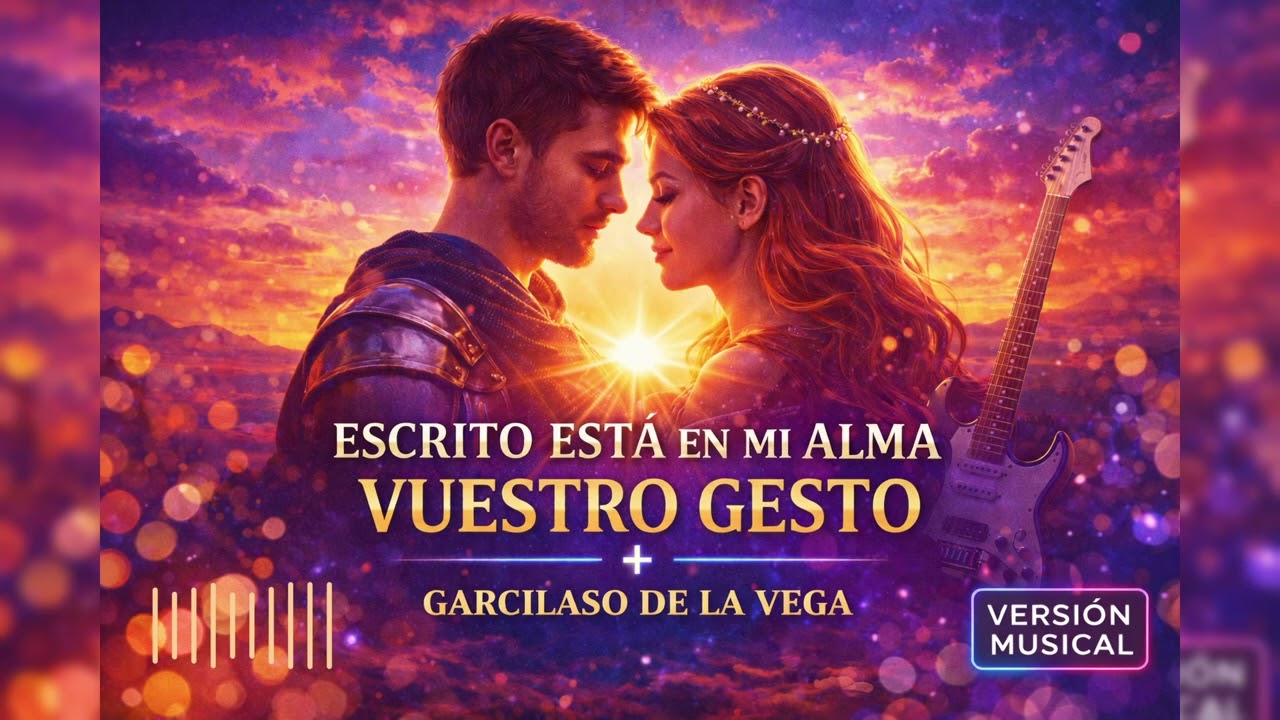 Escrito está en mi alma vuestro gesto - Garcilaso (Especial San Valentín 💘)