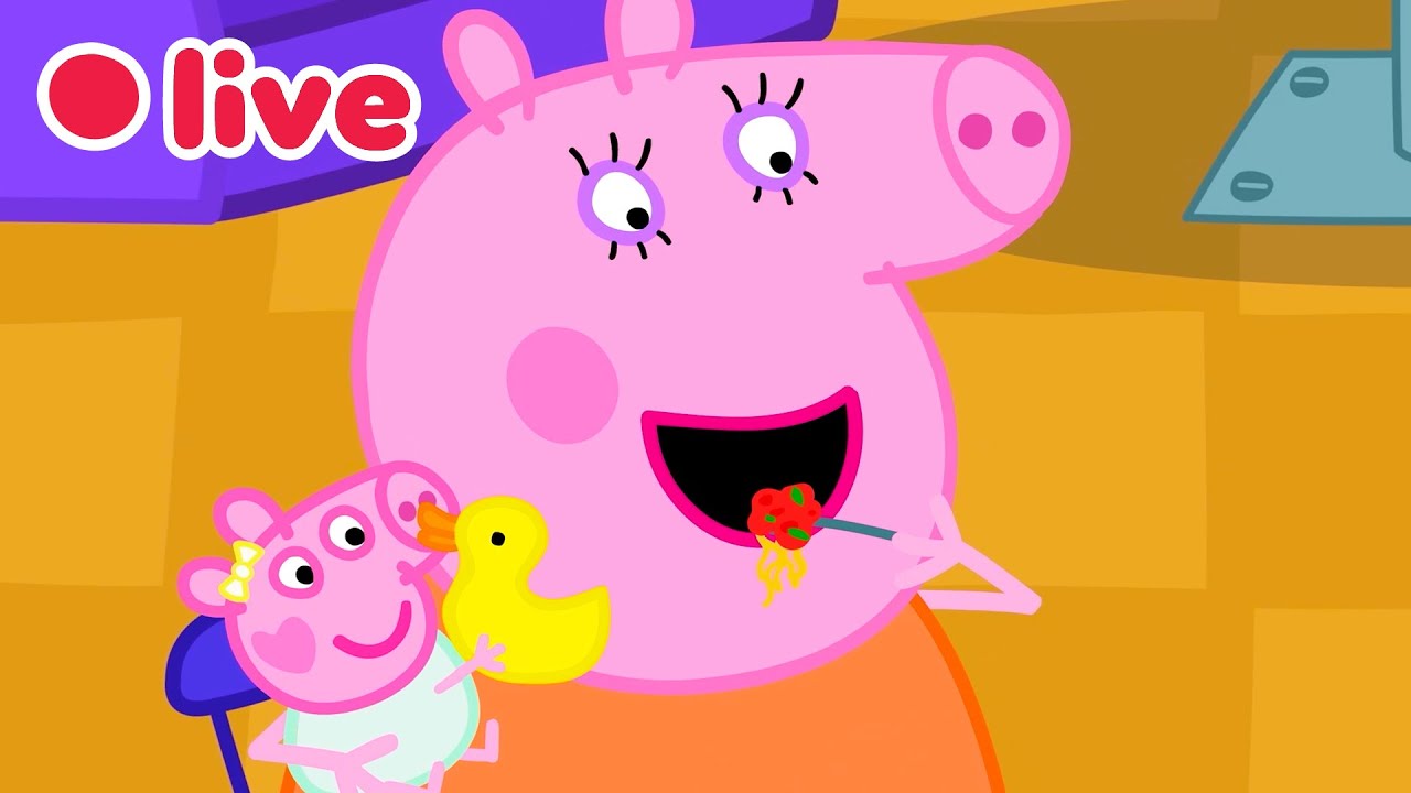 🔴 Peppa Pig BÉBÉ EVIE Épisodes EN DIRECT 🍼 Meilleurs Moments d’Evie! 🥹 Dessins Animés pour Enfants