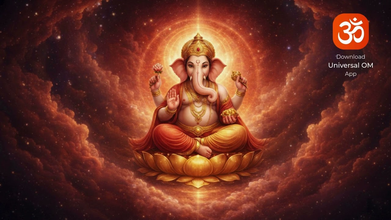 Om Gam Ganapataye Namah | 108 Times Chanting for Removing Obstacles & Focus