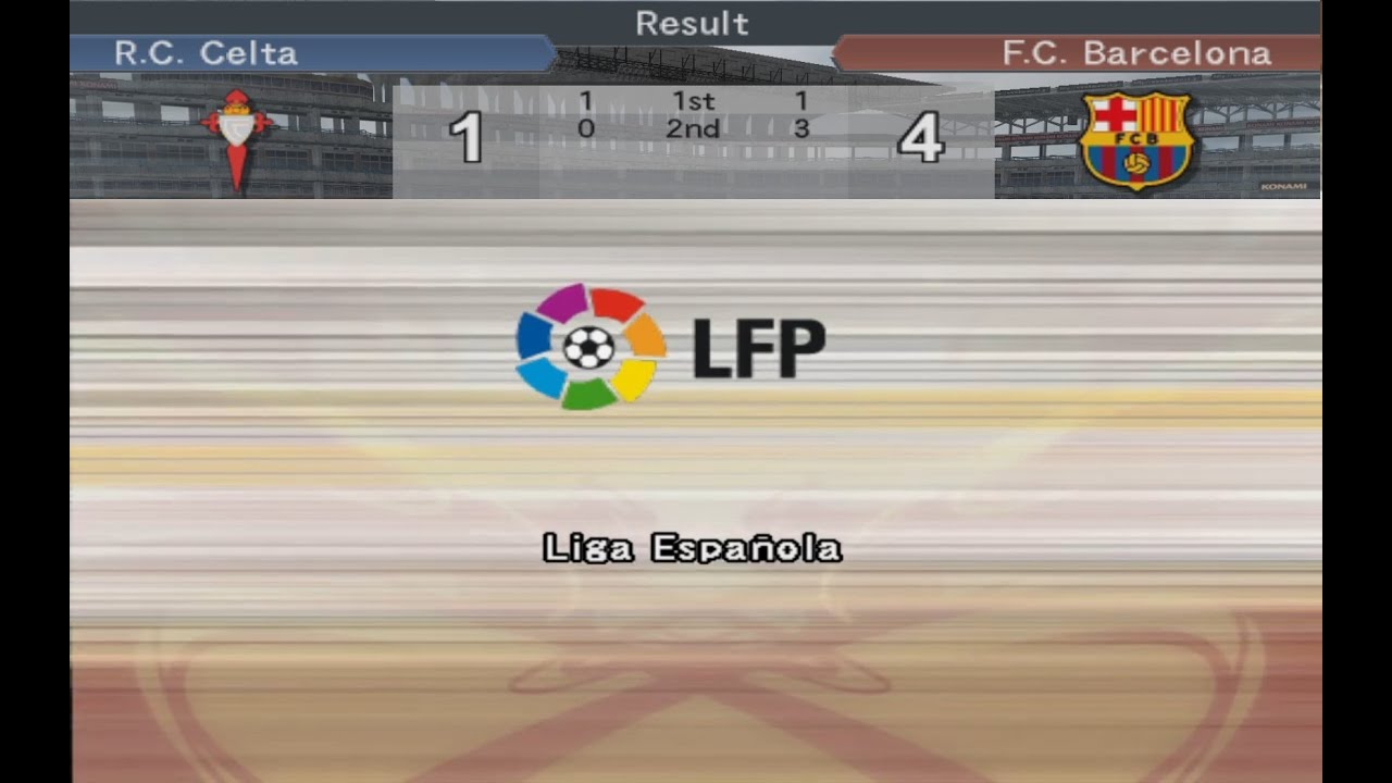 Сельта — Барселона | PES 6 | Ла Ліга