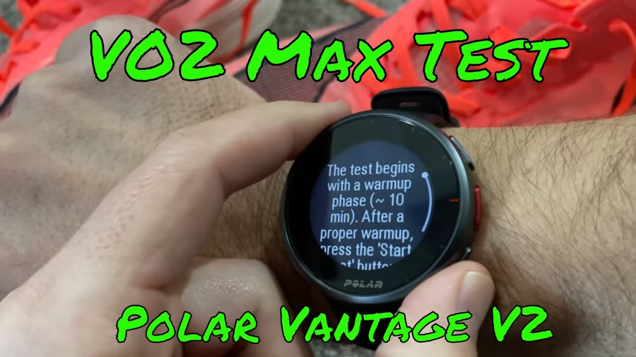 Testing my VO2 Max on the Polar Vantage V2
