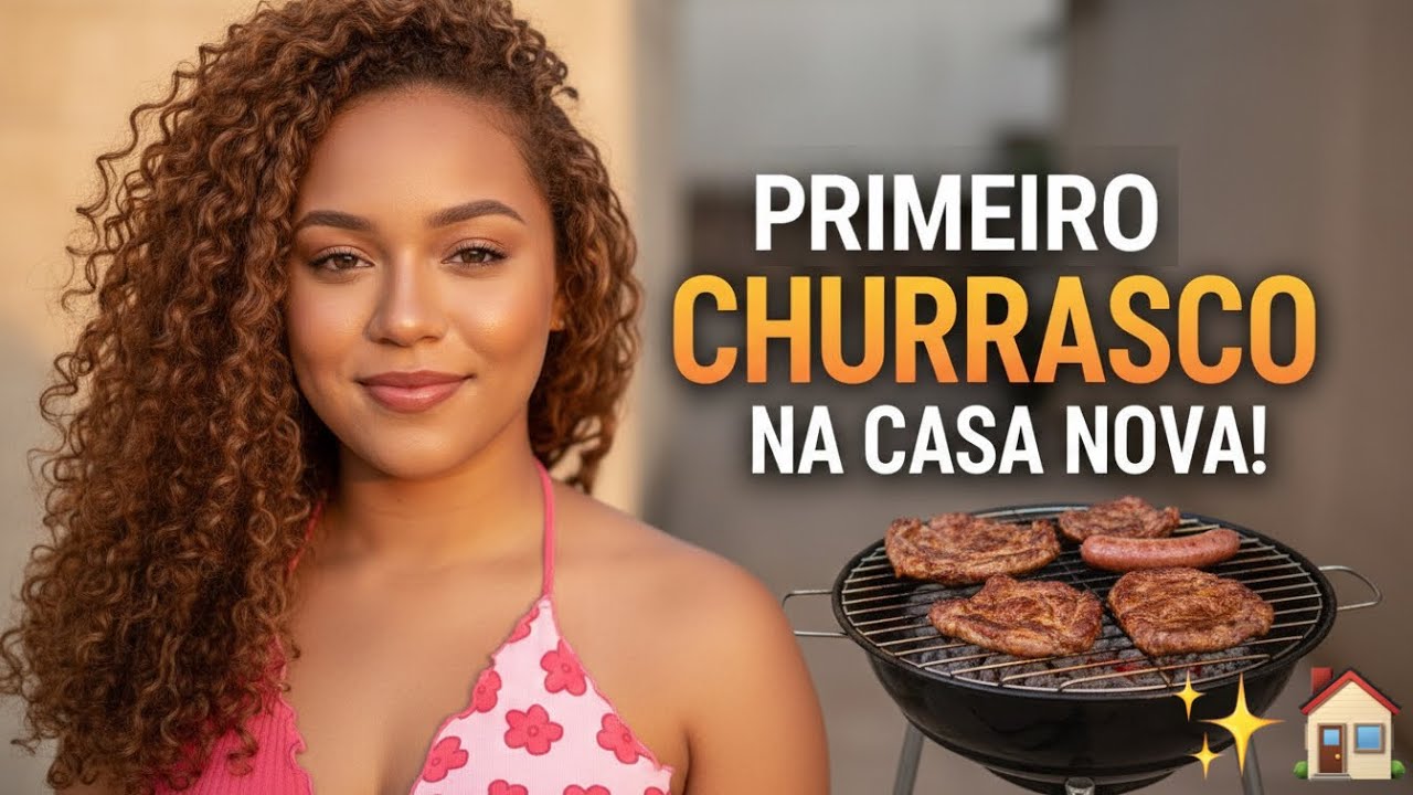 VLOG: Minha rotina na casa NOVA | fiz churrasco, dia produtivo, lavei roupas, compras para o lar… 💛