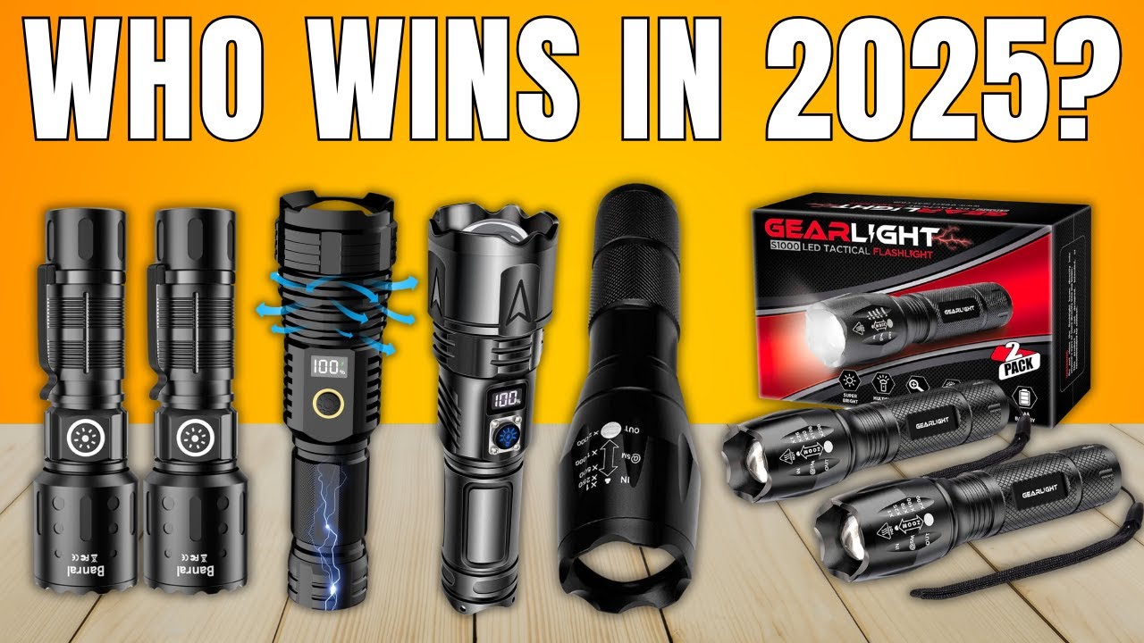 The 5 Best Tactical Flashlights of 2025 (Product Guide & Reviews)