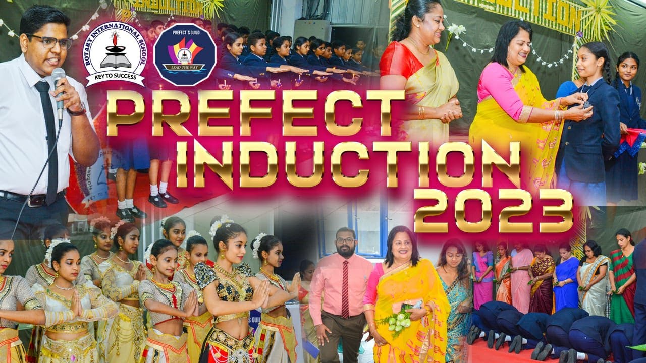 Induction of Prefects 2023 - Rotary International School