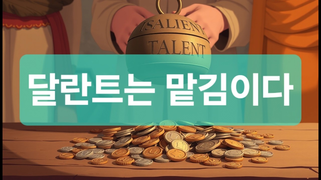 K-20260303-039 달란트는 맡김이다 | CCM | 찬양 | 달란트 | 신뢰 | 충성 | 맡김