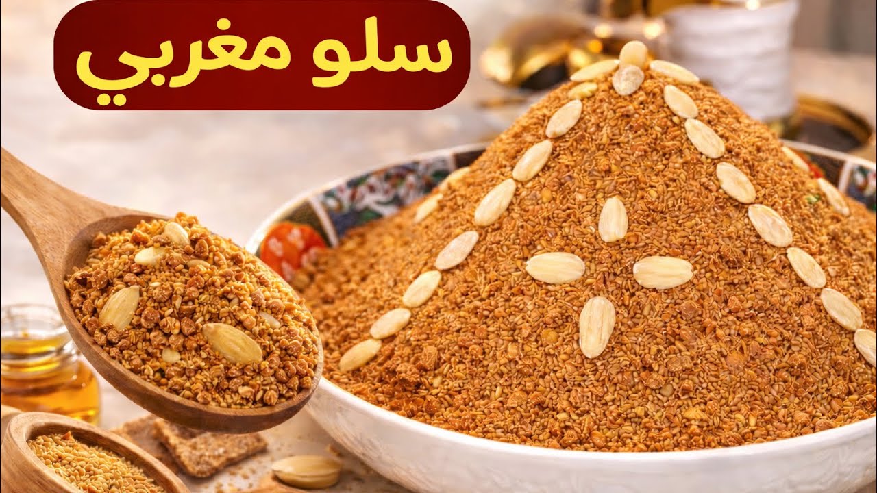  سلو المغربي التقليدي – وصفة أصلية ناجحة ولذيذة