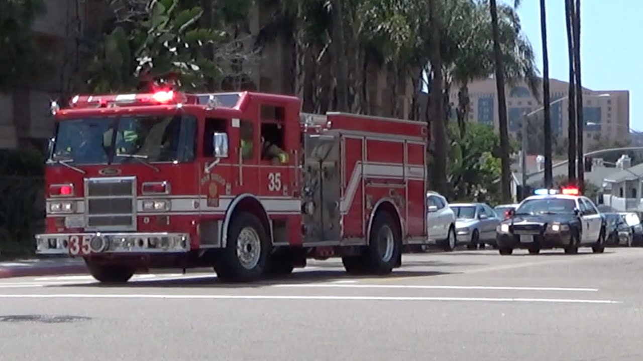 Responding/On Scene: Tree Fire (San Diego)