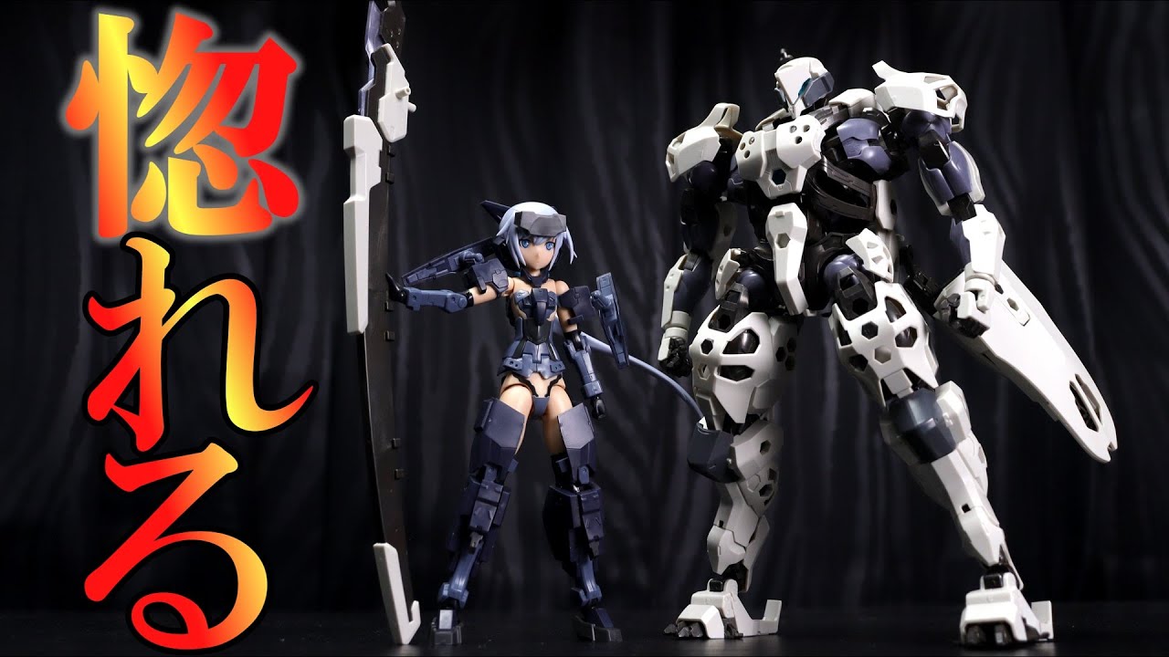 【美プラ×ヘキサギア】これぞ男のロマン‼カッコイイの詰合せキット「フレームアームズガール×ブイトール」