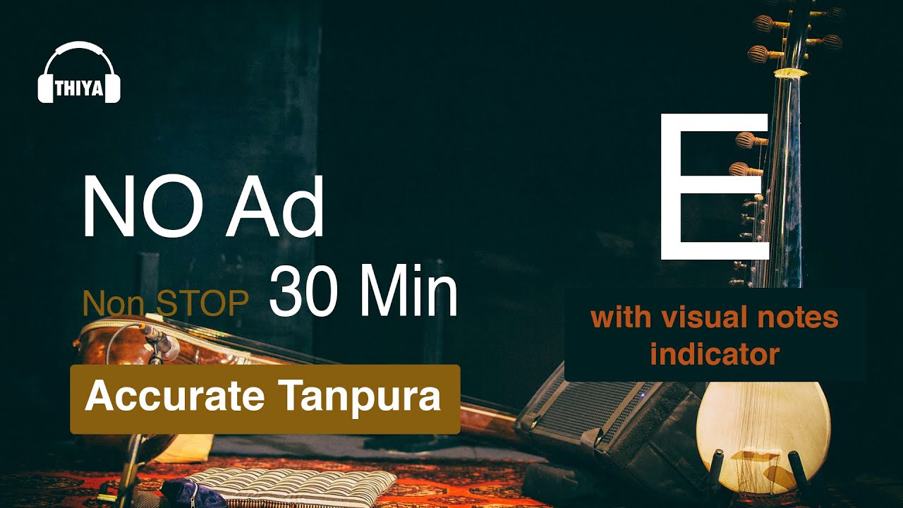 Accurate Tanpura E Scale | 3 Kattai