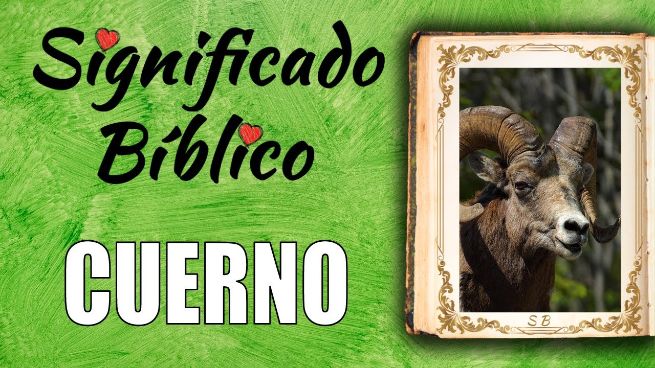 Cuerno Significado Bíblico | ¿Qué Significa Cuerno en la Biblia? 🙏