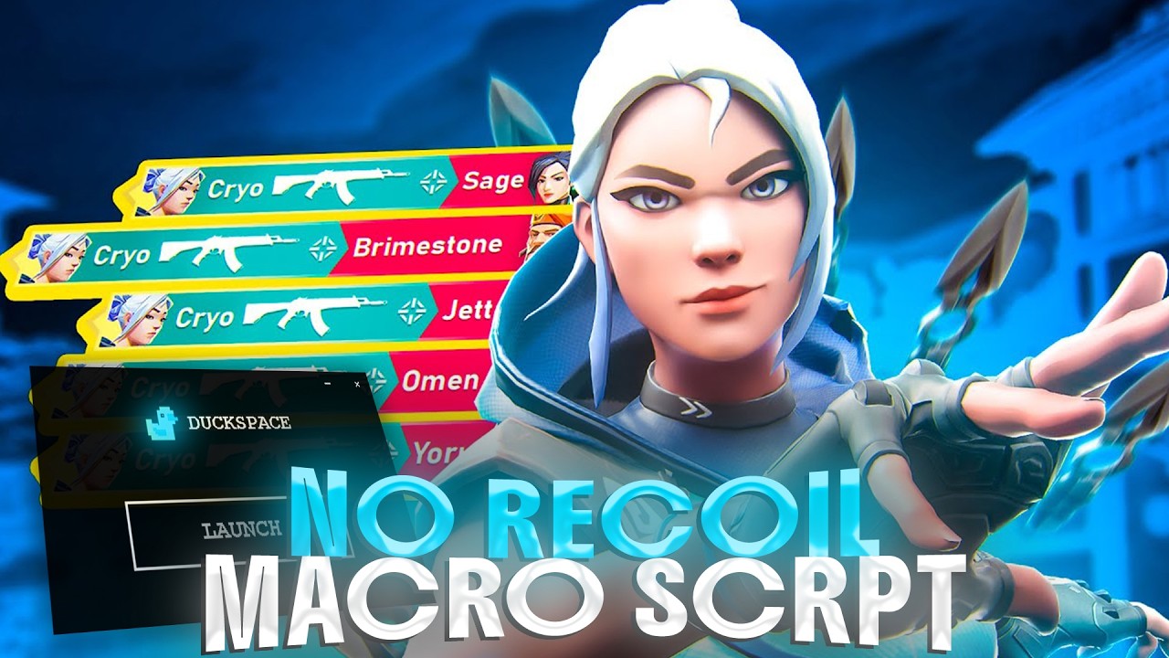 Valorant No Recoil Macro Script For Free No Ban