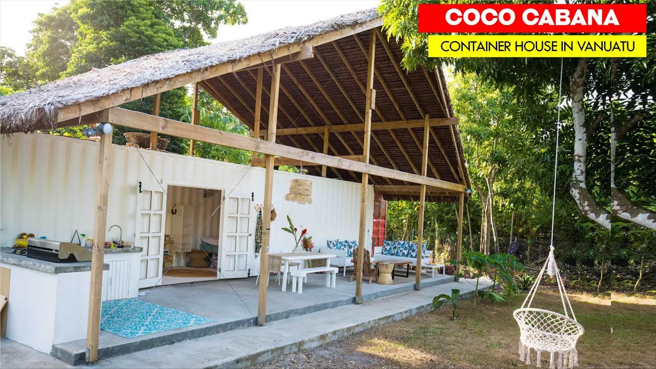 Coco Cabana Funky Container House in Port Vila, Vanuatu