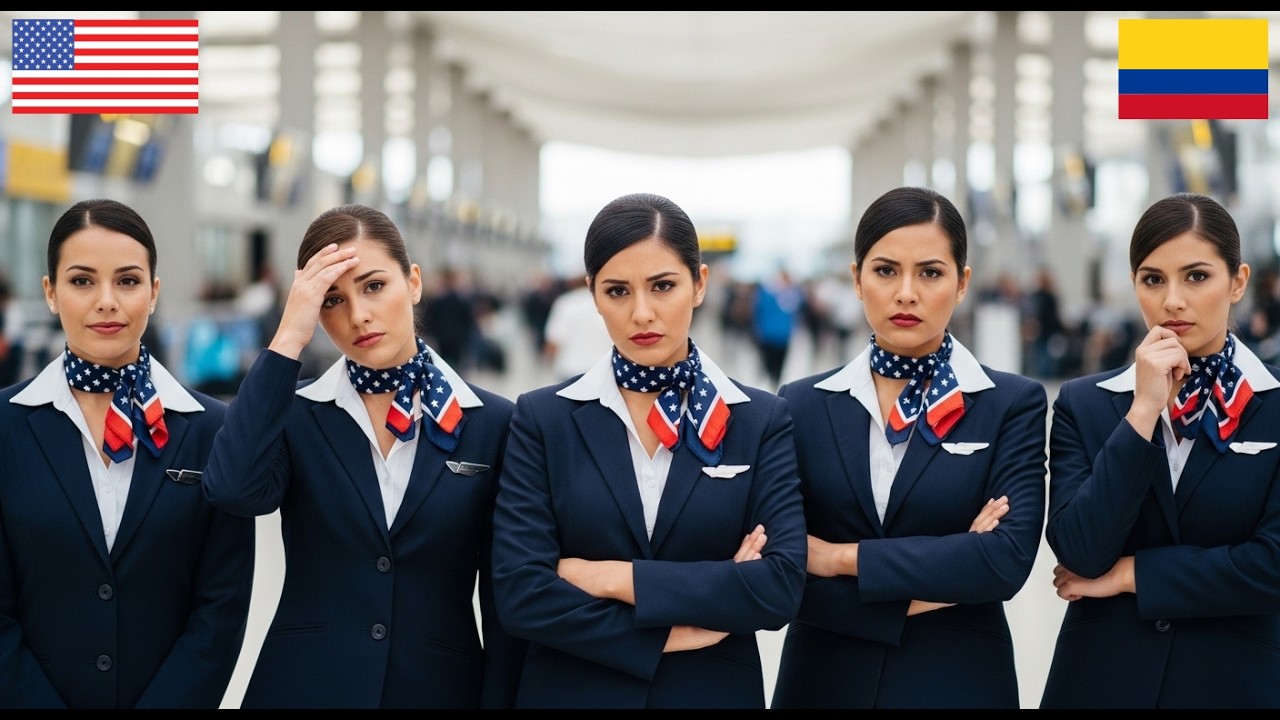 Azafata de EE. UU. teme volar a Bogotá; tras aterrizar cambia por completo