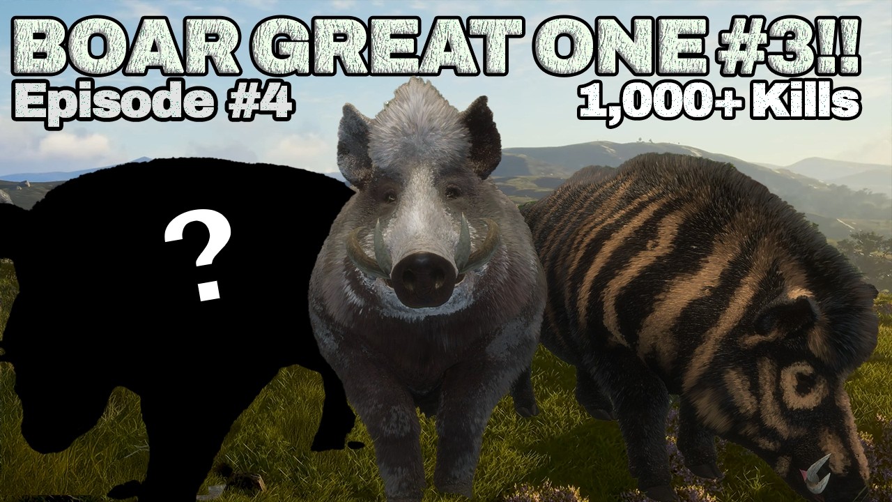 CAN WE SPAWN OUR THIRD GREAT ONE BOAR IN SCOTLAND?! BOAR BOYS GREAT ONE GRIND!! (Episode 4)