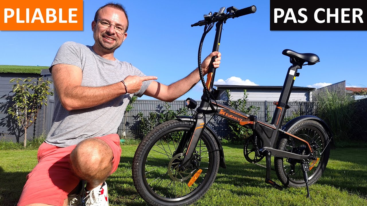 La mobilité pliable et pas trop cher - Kukirin V2