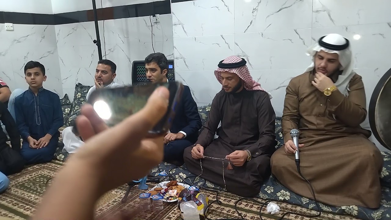 المداح السيد عمار النعيمي في تكيه الحاج الشيخ احمد السبعاوي