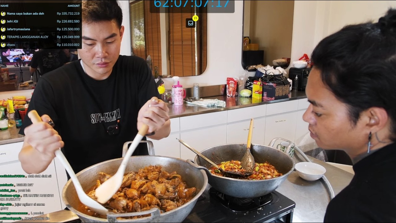 MBG Masak Bareng Chef Garry!  Reza Arap YB Sampai Ngiler 😭🍗🔥 #D21P2