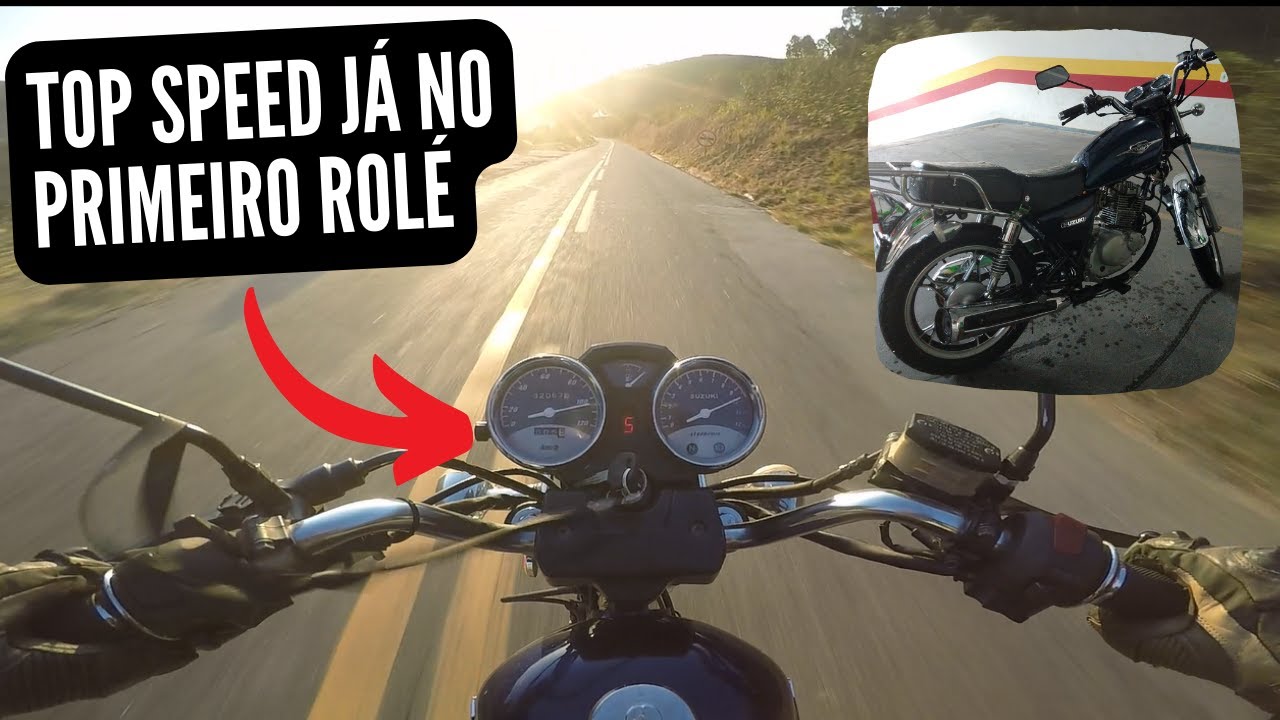 PRIMEIRO ROLÉ - TRAZENDO A SUZUKI INTRUDER 125 PARA CASA