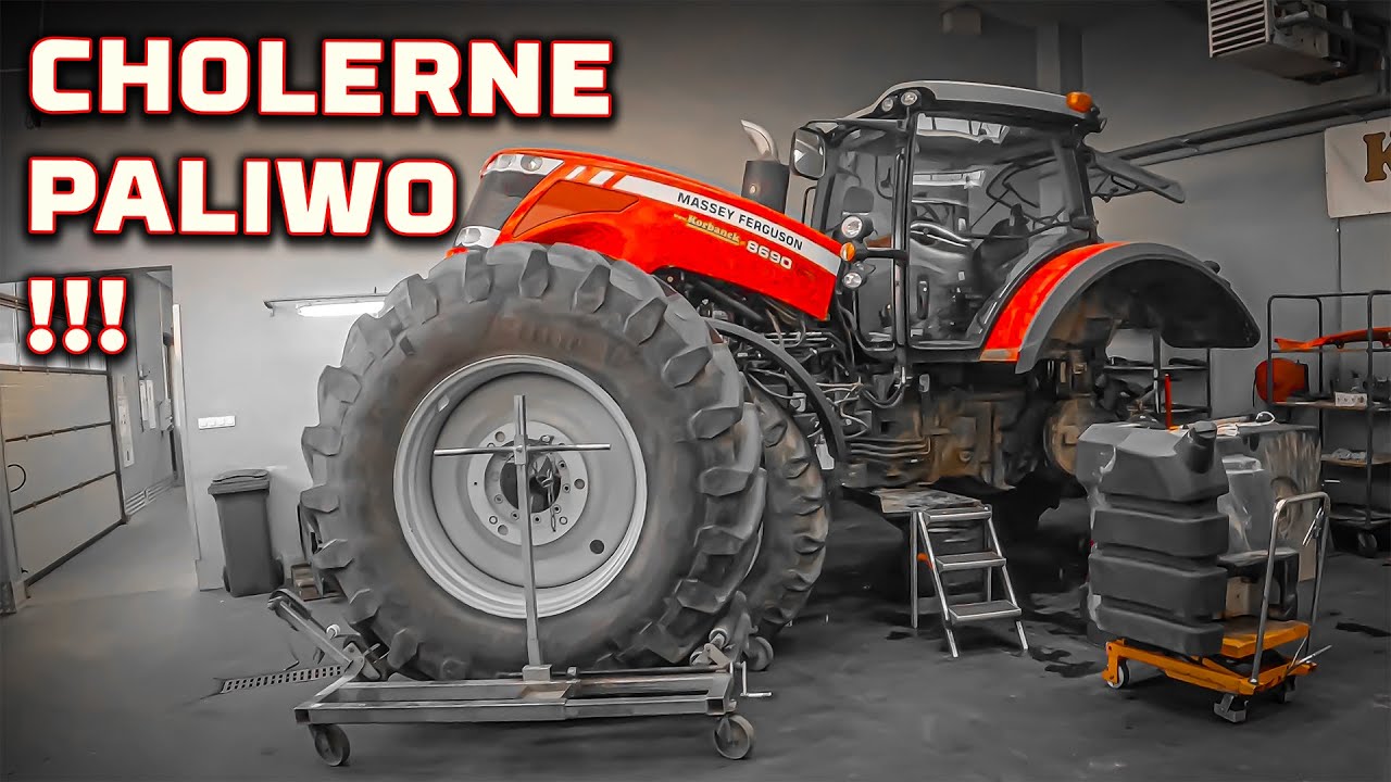 Co z tym paliwem !👉 👉Pod obciążeniem ciągnik słabnie 👉Naprawa Massey Ferguson-a 8690 [Korbanek]