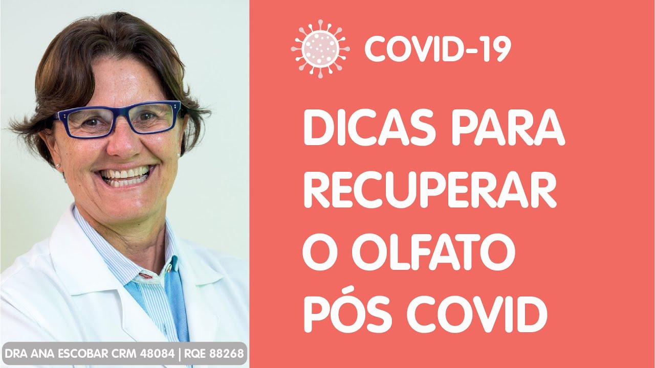 Dicas para recuperar o olfato p&oacute;s COVID