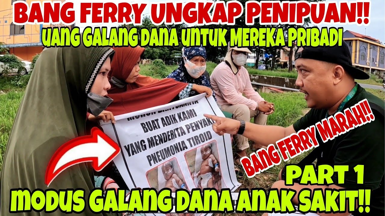 UNGKAP PENIPUAN KELOMPOK GALANG DANA ANAK SAKIT DILAMPU MERAH DAN UANG NYA UNTUK PRIBADI MEREKA #1