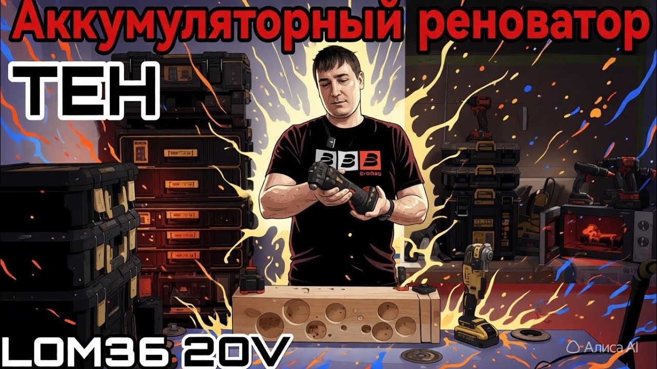 Аккумуляторный реноватор TEH  LOM36 20V