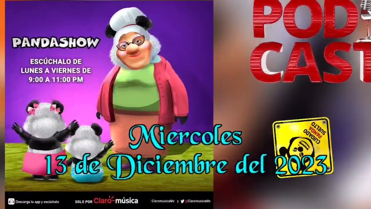 13 Diciembre 2023 El Panda Show Claro M&uacute;sica
