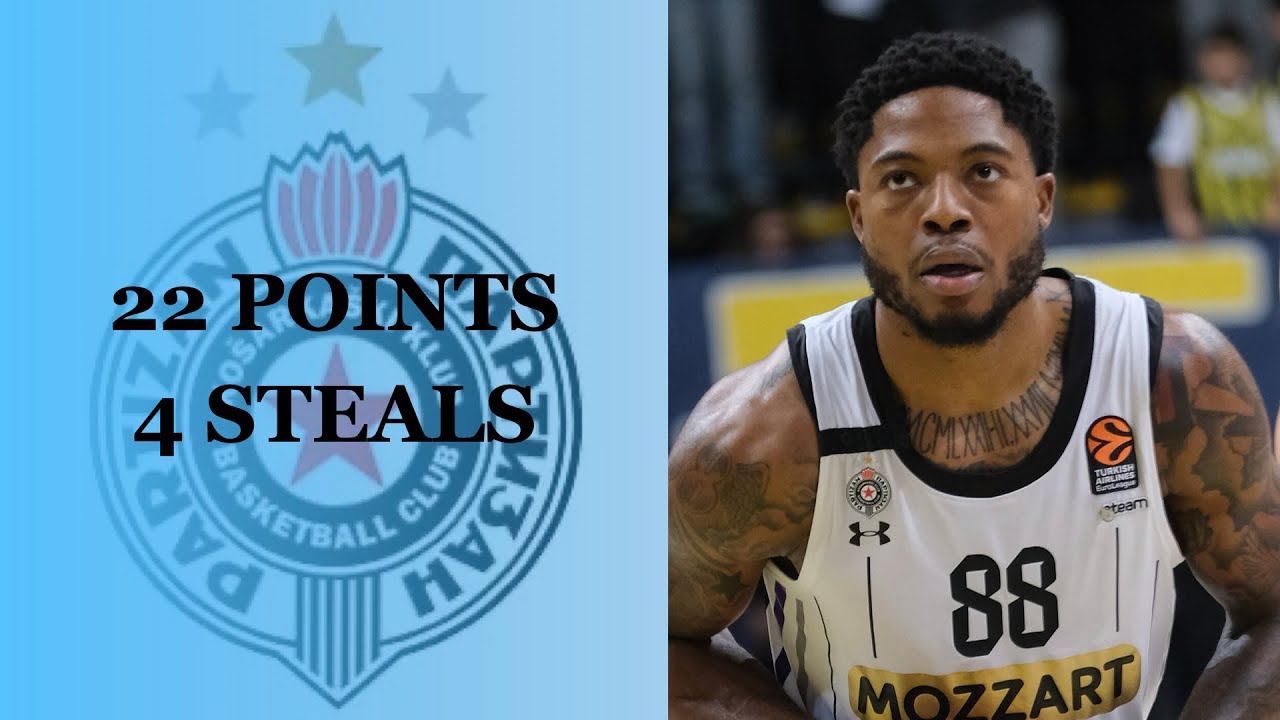 Tyrique Jones Highlights 22 Pts, 4 Stls vs. ASVEL 24/25 Season