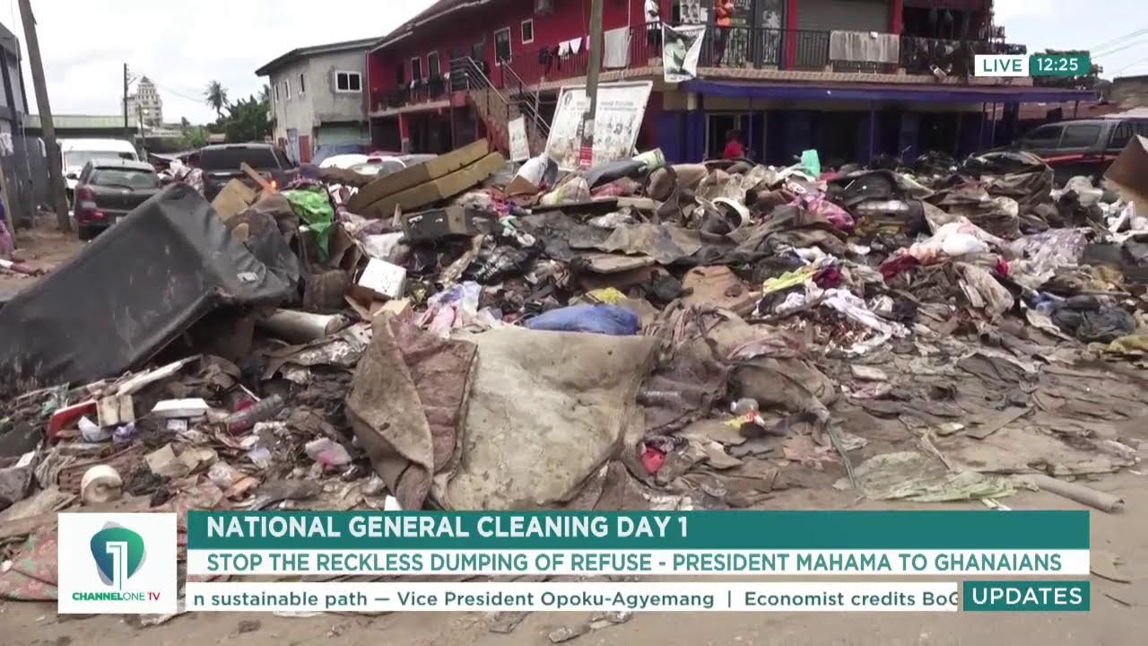 Channel One TV LIVE! Special Coverage: Day 1 of Nationwide Clean-Up Exercise