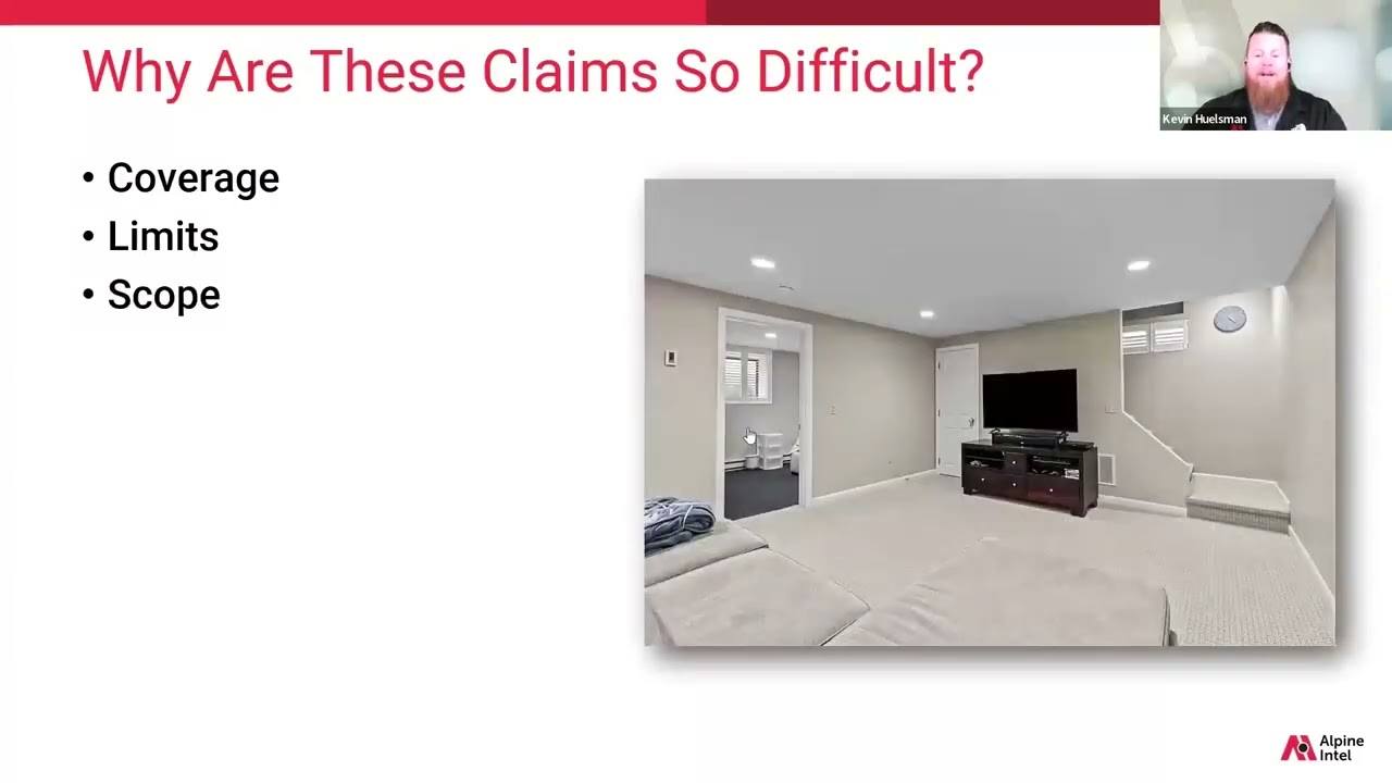 What Makes Flooded Basement Claims So Difficult?