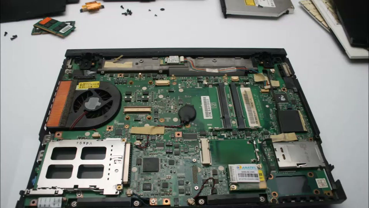 LG X-NOTE Z1 노트북 분해(Laptop disassembly)