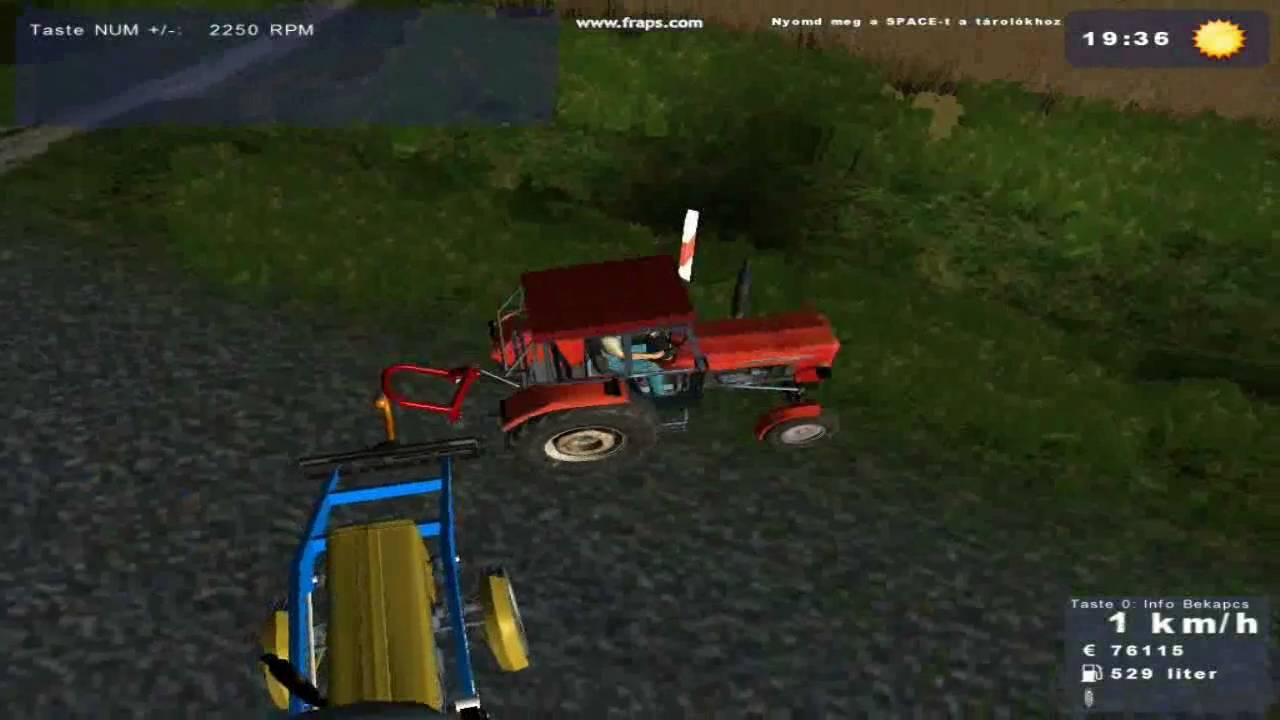Landwirtschafts Simulator 2009 Akcja wyciąganie