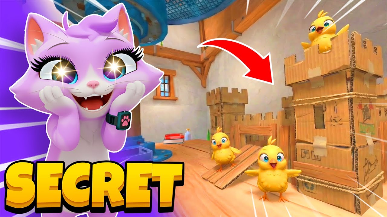 Building SECRET MILL BASE in I AM CAT VR! | Windmill Update