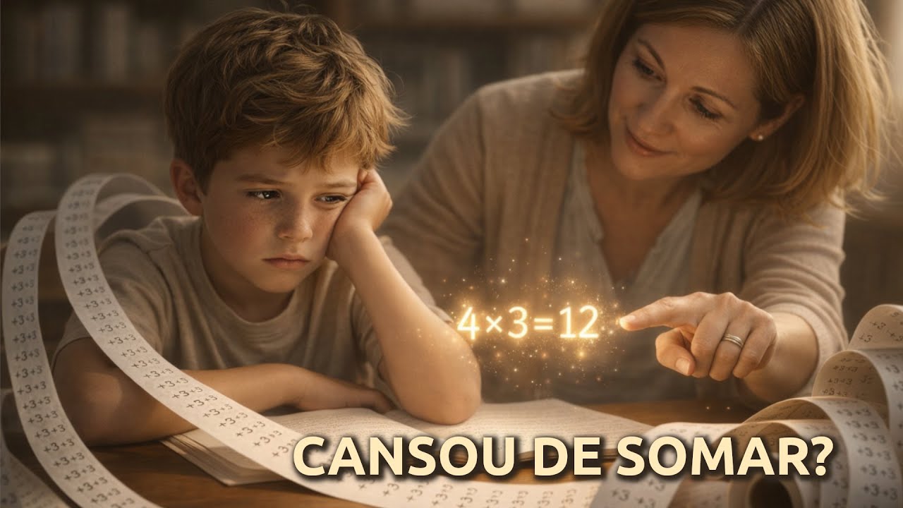 ✨ Cansou de somar? Descubra o segredo da multiplicação ✨