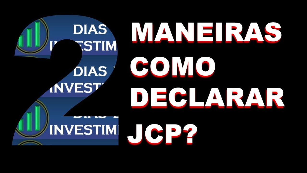 2 MANEIRAS DE COMO DECLARAR JCP| JCP CREDITADOS E N&Atilde;O PAGOS