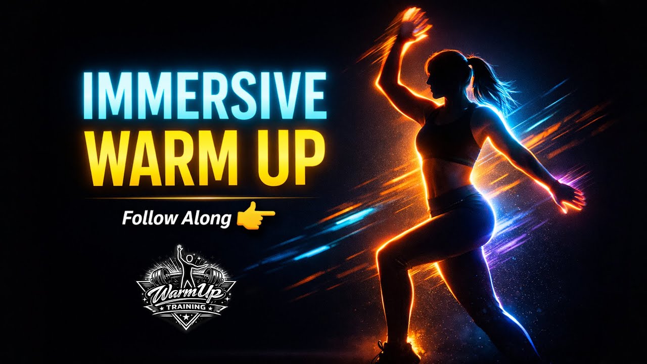 Immersive Interactive Warm-Up | 4-Minute Full Body Activation | Dance & Fitness #Warm Up