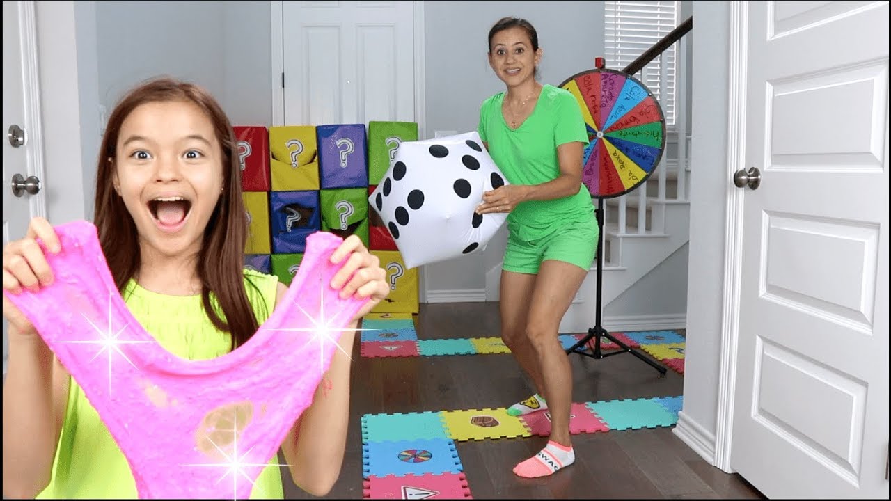 JOGO DE TABULEIRO GIGANTE Com Slime Sabotado!!