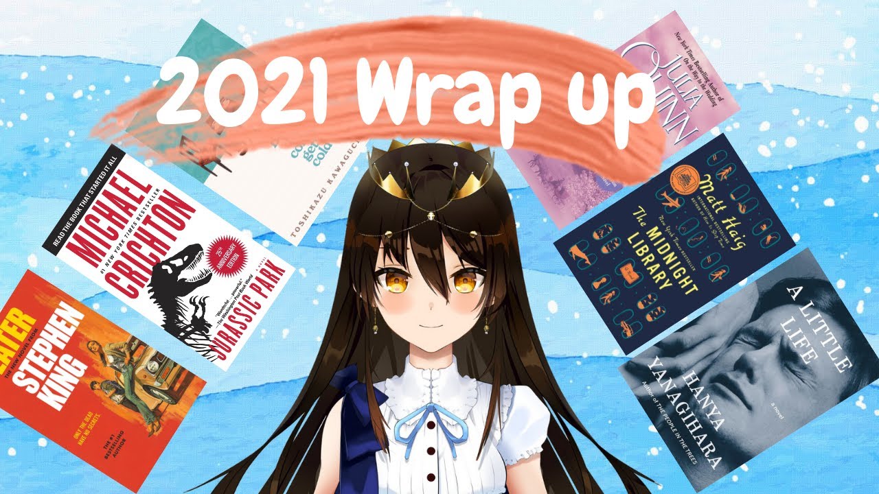 BEST and WORST books I read in 2021🌻 | Wrap-up 2021 | Book Vtuber