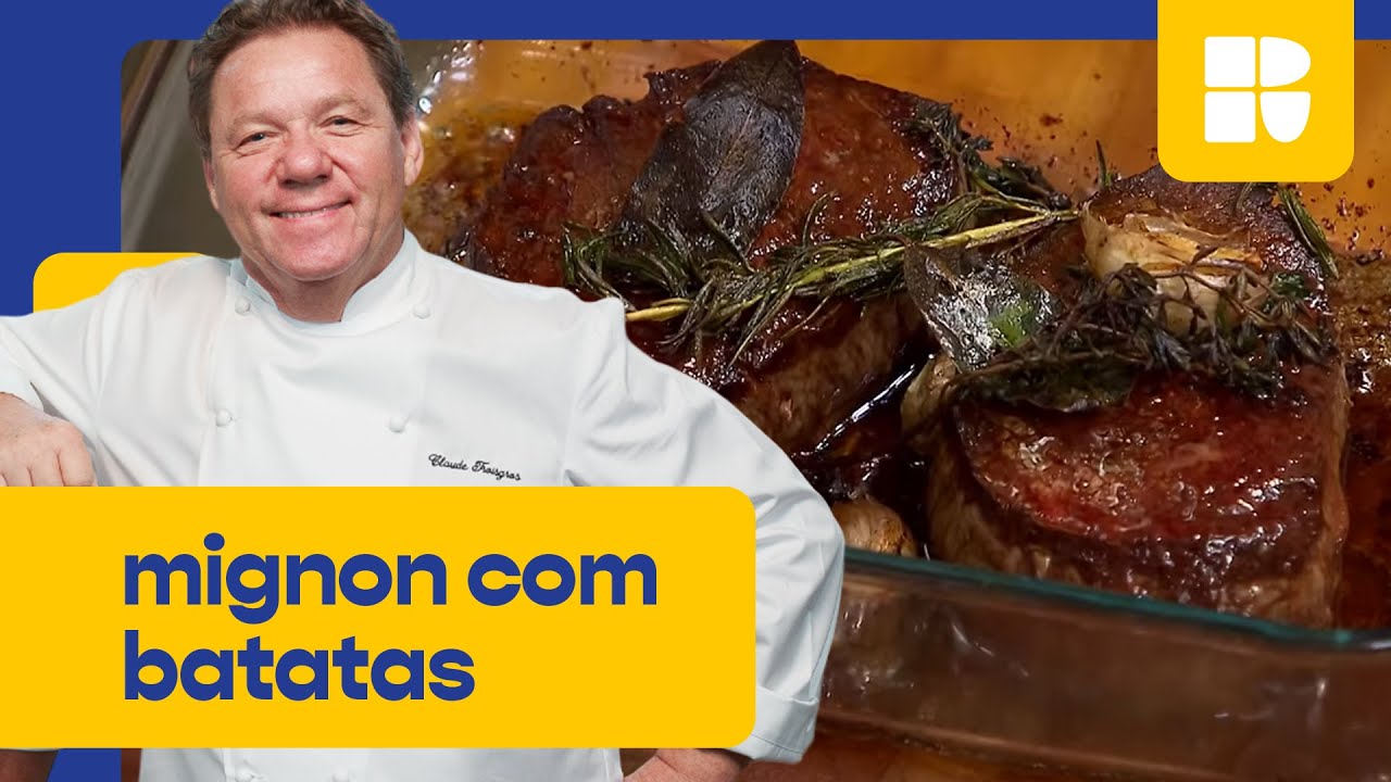 Filé mignon e batatas recheadas com BRIE e PRESUNTO DE PARMA | Claude Troisgros | Que marravilha!