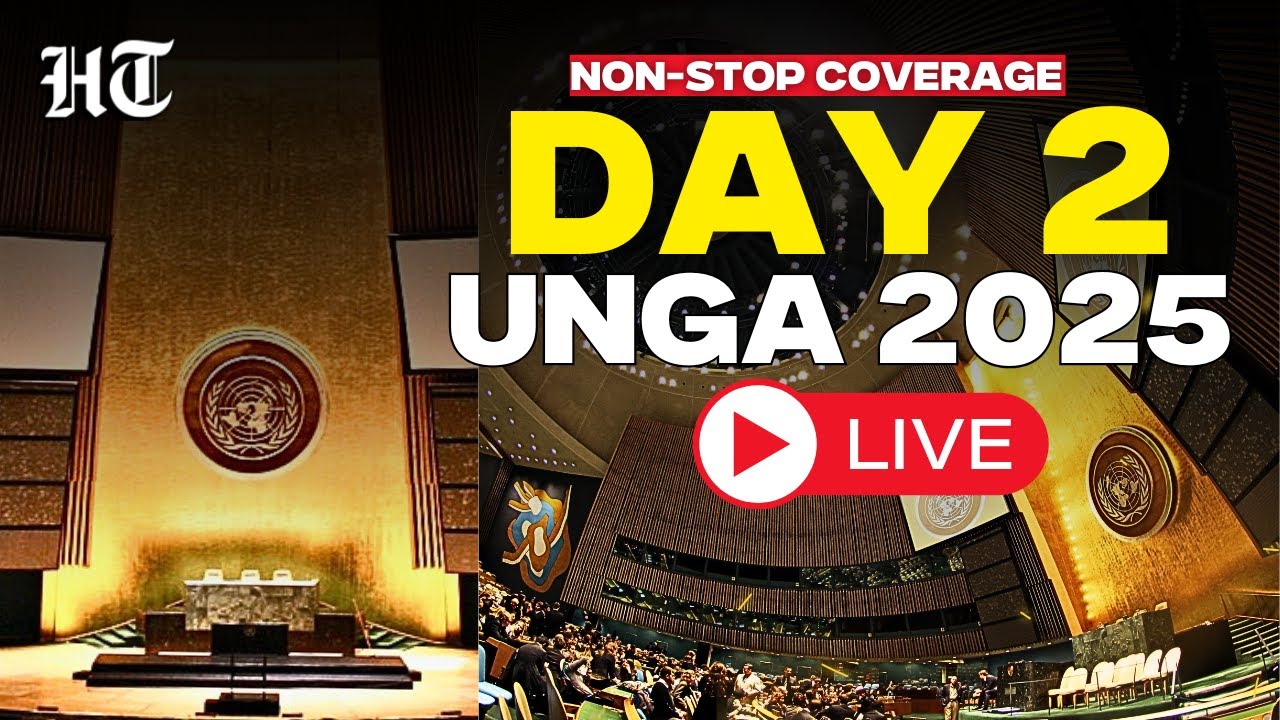UN General Assembly 2025 | Day 2 Of UNGA | United Nation Non Stop Coverage | New York | #unga