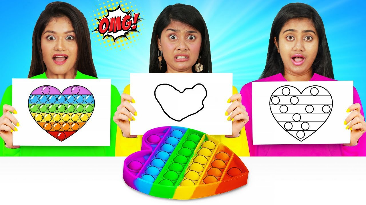 সবথেকে ভালো  DRAW করে  PRIZE নেওয়ার Challenge | দারুন মজাদার Drawing Challenge
