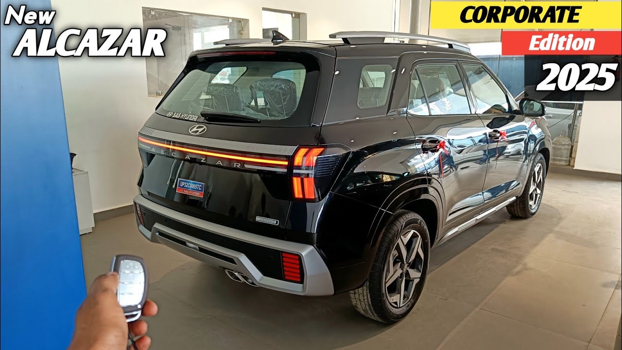 New Hyundai Alcazar Corporate Edition 2025 ❣️| Alcazar Corporate Diesel में अब मिलेगी Sunroof 😍!! 